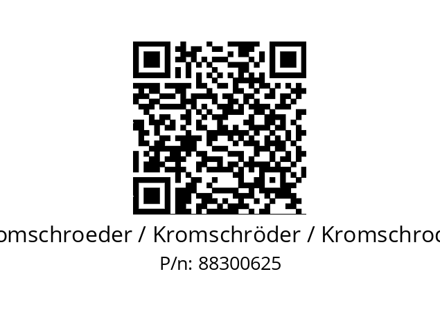   Kromschroeder / Kromschröder / Kromschroder 88300625