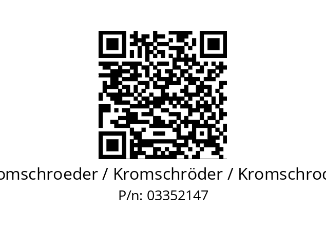  DMG S2600 Kromschroeder / Kromschröder / Kromschroder 03352147