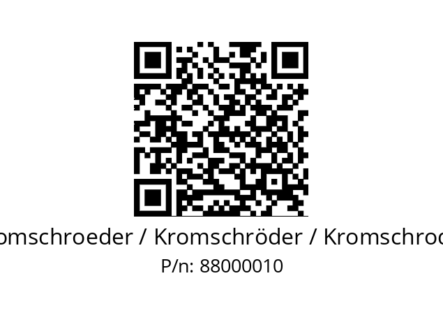  VAS 125R/LW Kromschroeder / Kromschröder / Kromschroder 88000010