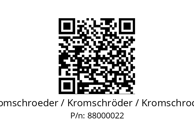  VAS 225R/NW Kromschroeder / Kromschröder / Kromschroder 88000022