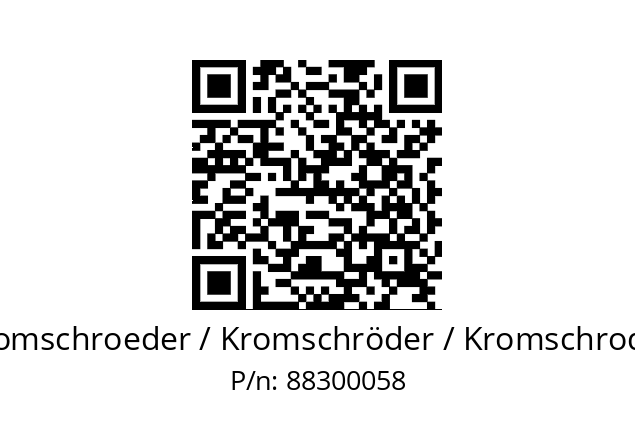  IC 20-07W2T Kromschroeder / Kromschröder / Kromschroder 88300058