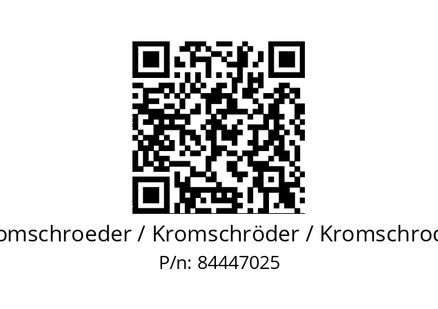  DG 50U-9N Kromschroeder / Kromschröder / Kromschroder 84447025