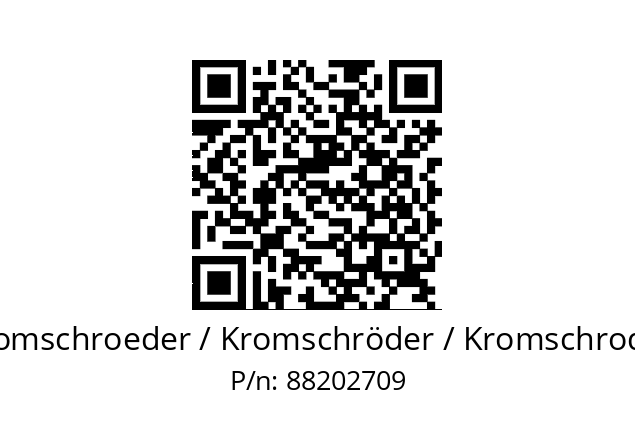   Kromschroeder / Kromschröder / Kromschroder 88202709