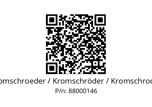  VAG 1-/25R/NWAE Kromschroeder / Kromschröder / Kromschroder 88000146