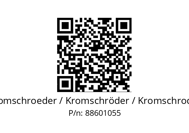   Kromschroeder / Kromschröder / Kromschroder 88601055