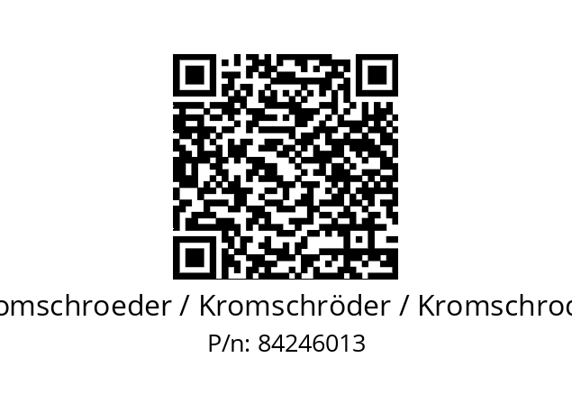  ZIO 165HML-100/35-(34)D Kromschroeder / Kromschröder / Kromschroder 84246013