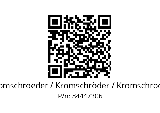  DG 10U-5 Kromschroeder / Kromschröder / Kromschroder 84447306