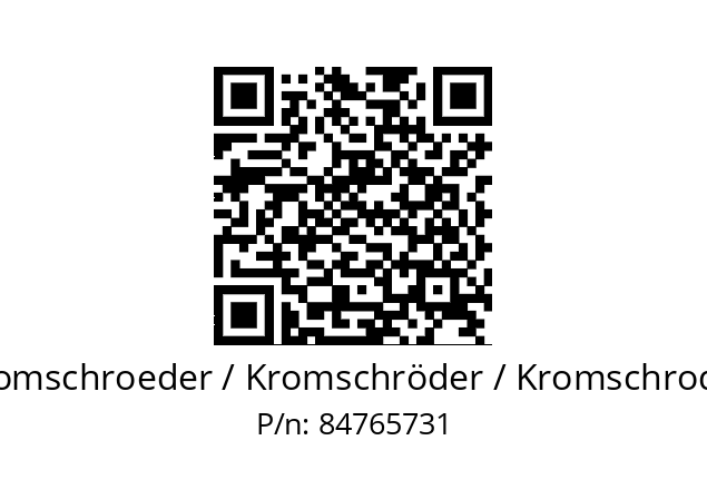  TC 3N05Q/Q Kromschroeder / Kromschröder / Kromschroder 84765731