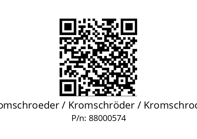   Kromschroeder / Kromschröder / Kromschroder 88000574