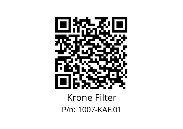   Krone Filter 1007-KAF.01