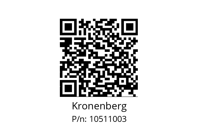   Kronenberg 10511003