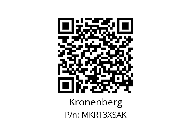   Kronenberg MKR13XSAK