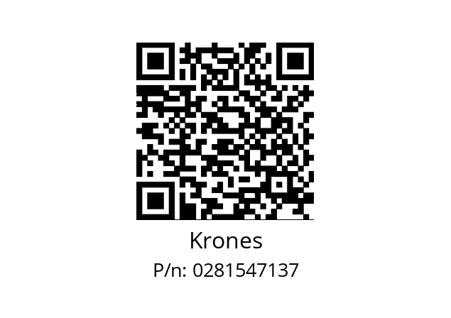   Krones 0281547137