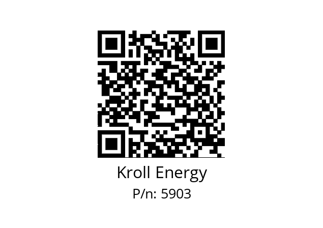   Kroll Energy 5903