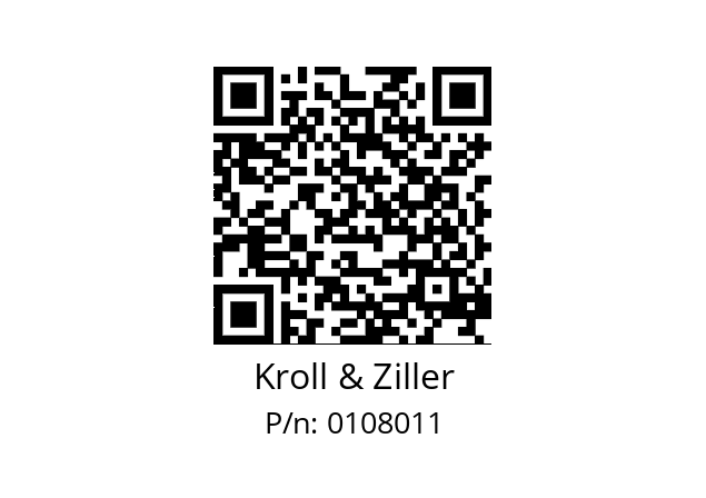   Kroll & Ziller 0108011