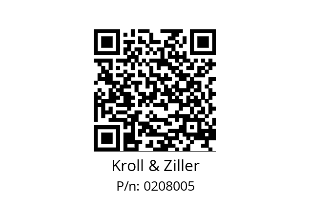   Kroll & Ziller 0208005