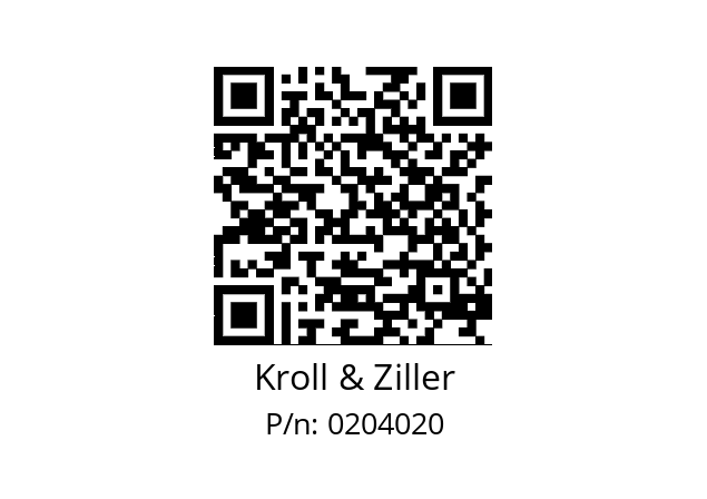   Kroll & Ziller 0204020