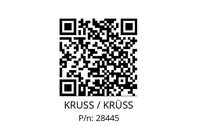   KRUSS / KRÜSS 28445