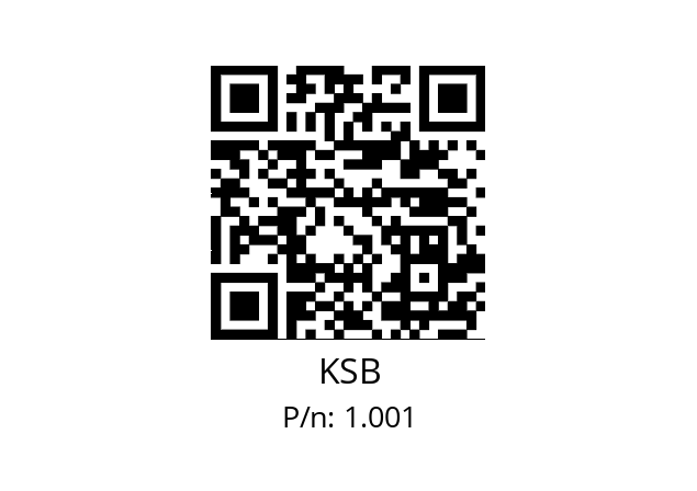   KSB 1.001