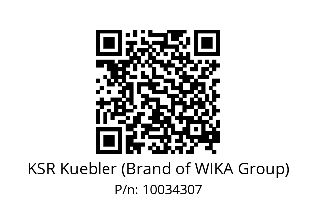   KSR Kuebler (Brand of WIKA Group) 10034307