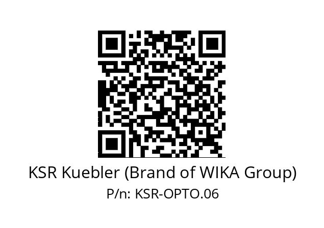   KSR Kuebler (Brand of WIKA Group) KSR-OPTO.06