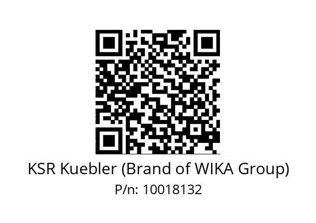   KSR Kuebler (Brand of WIKA Group) 10018132