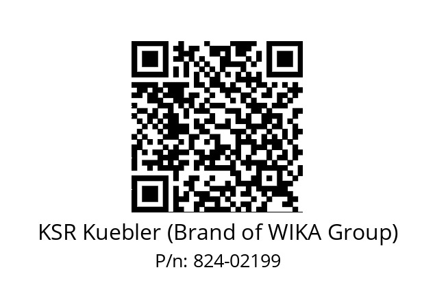   KSR Kuebler (Brand of WIKA Group) 824-02199