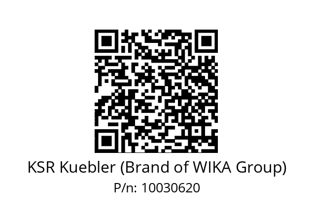  ARV 1,5 - VO/TT - L290/12 - V44T KSR Kuebler (Brand of WIKA Group) 10030620