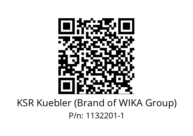   KSR Kuebler (Brand of WIKA Group) 1132201-1