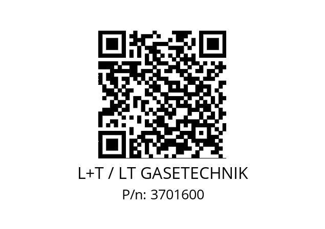   L+T / LT GASETECHNIK 3701600