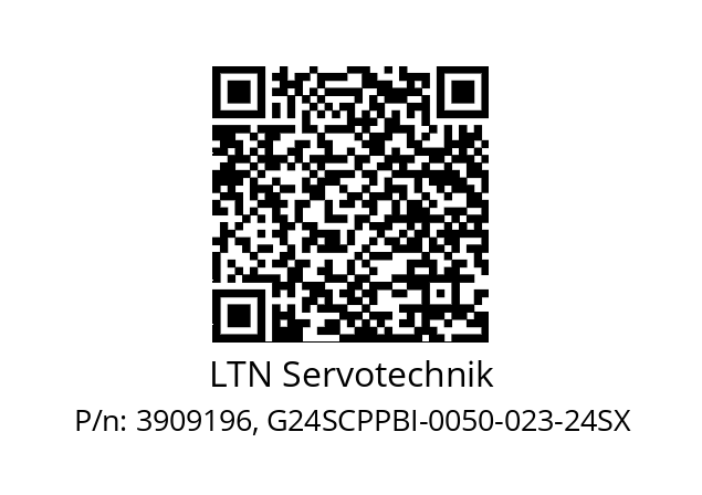   LTN Servotechnik 3909196, G24SCPPBI-0050-023-24SX