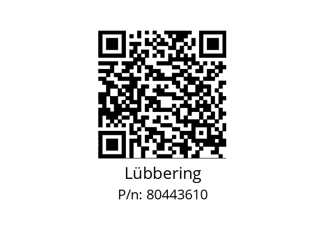   Lübbering 80443610