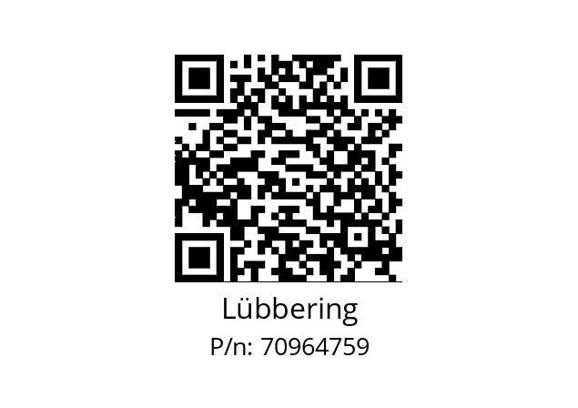   Lübbering 70964759