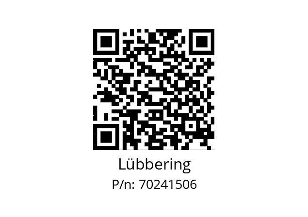   Lübbering 70241506