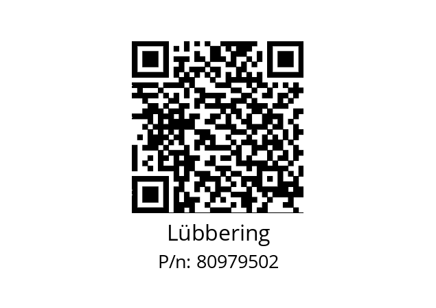   Lübbering 80979502