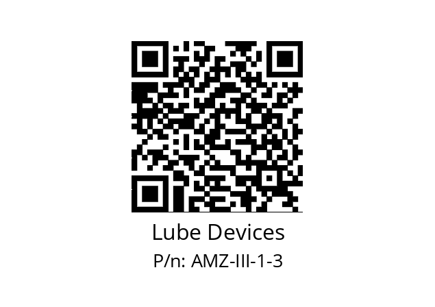   Lube Devices AMZ-III-1-3