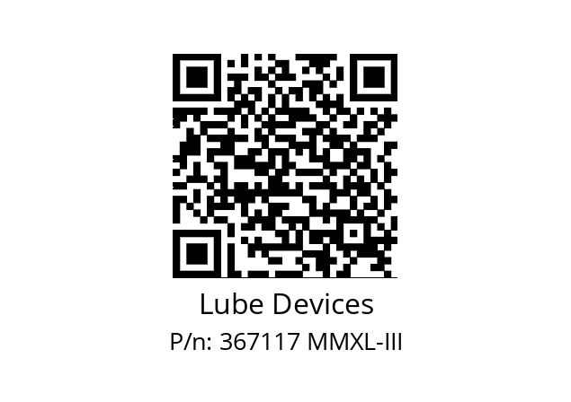   Lube Devices 367117 MMXL-III