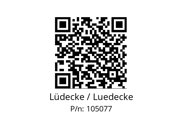   Lüdecke / Luedecke 105077