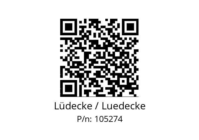   Lüdecke / Luedecke 105274