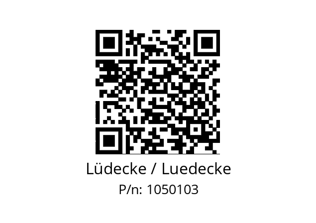   Lüdecke / Luedecke 1050103