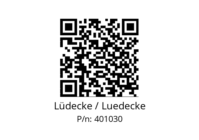   Lüdecke / Luedecke 401030