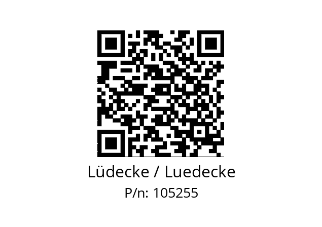   Lüdecke / Luedecke 105255