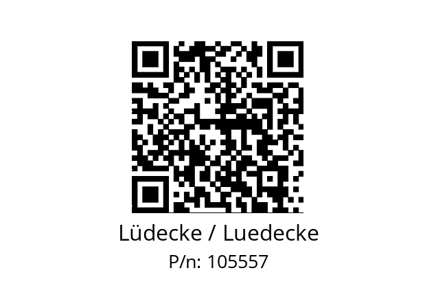   Lüdecke / Luedecke 105557