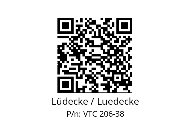   Lüdecke / Luedecke VTC 206-38