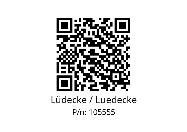   Lüdecke / Luedecke 105555