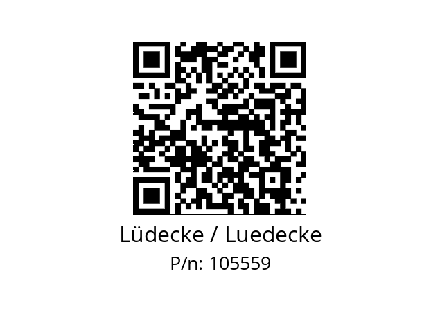   Lüdecke / Luedecke 105559