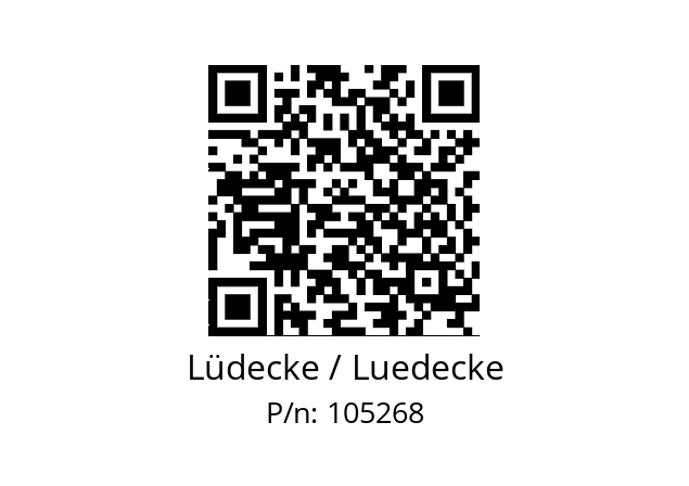   Lüdecke / Luedecke 105268