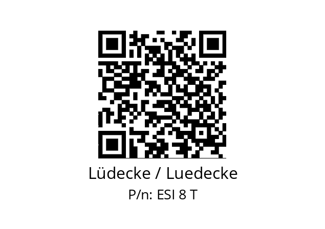   Lüdecke / Luedecke ESI 8 T