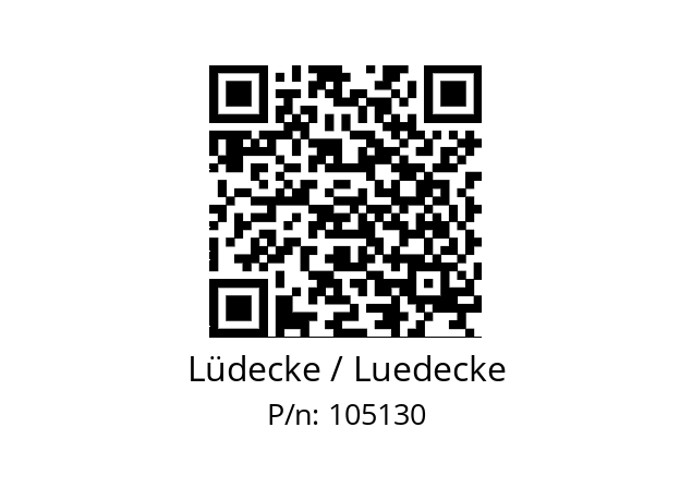   Lüdecke / Luedecke 105130