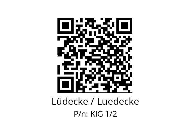   Lüdecke / Luedecke KIG 1/2